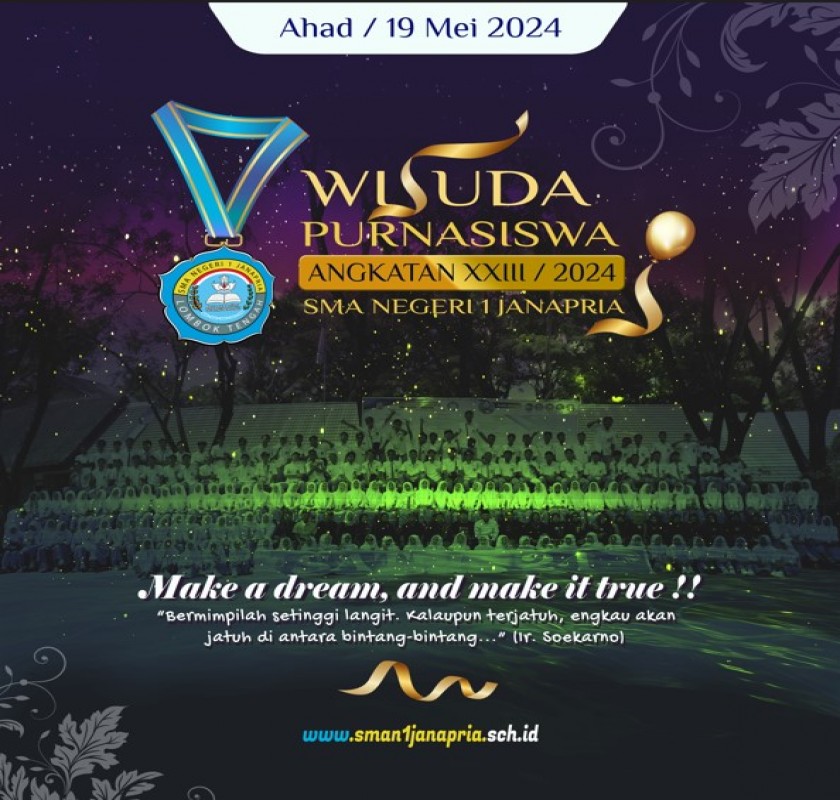 Pasukan Berani Mimpi ~ Wisuda Purnasiswa Angkatan XXIII-2024